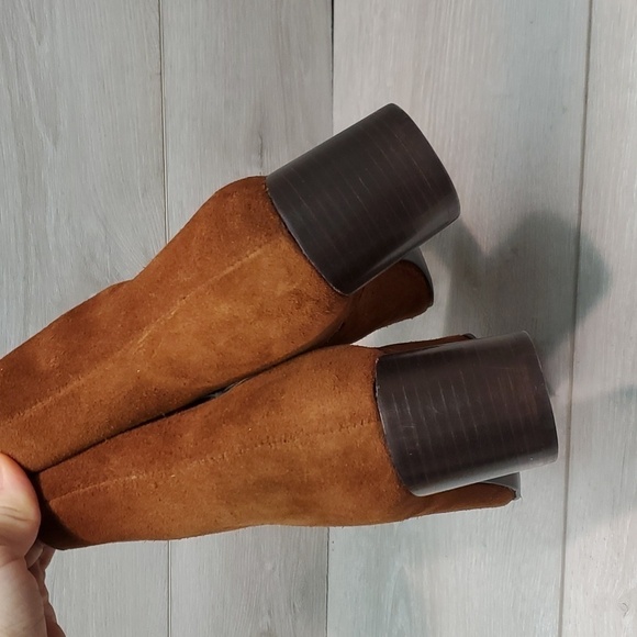 NEW Thursday Boot Company Paloma Spice Everyday Suede Heels shoes boots7.5 - Picture 8 of 11